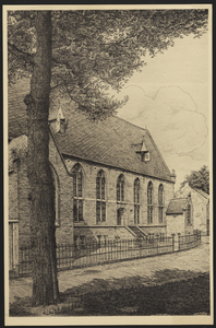 32869 Gezicht op de Leeuwenberghkerk (Servaasbolwerk) te Utrecht.